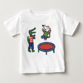 Maisy springt op trampoline (Voorkant)