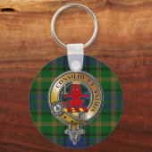 Maitland Tartan & Badge Sleutelhanger (Voorkant)