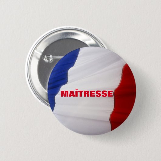 MAÎTRESSE BUTTON (Voorkant /achterkant)