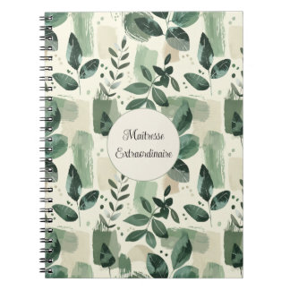 Maîtresse Extraordinaire – Floral Modern Notitieboek