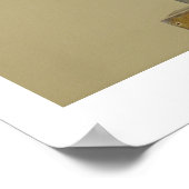 Maitreya, Gandhara (grijze schist) Poster (Hoek)