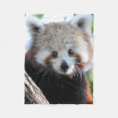Maiya The Red Panda Fleece Deken (Voorkant)