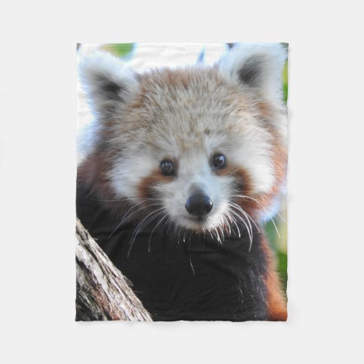Maiya The Red Panda Fleece Deken (Voorkant)