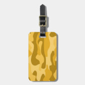 Maize Monocolor Camo Bagagelabel (Voorkant verticaal)