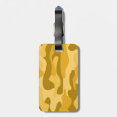 Maize Monocolor Camo Bagagelabel (Achterkant verticaal)
