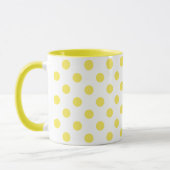 Maize Yellow Polka Dots Circles Mok (Links)