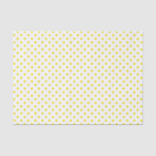 Maize Yellow Polka Dots Circles Tissuepapier
