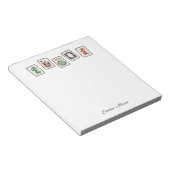Maj Jongg-laptop Notitieblok (Schuin)
