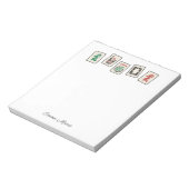 Maj Jongg-laptop Notitieblok (Linkerzijde)