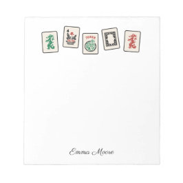 Maj Jongg-laptop Notitieblok