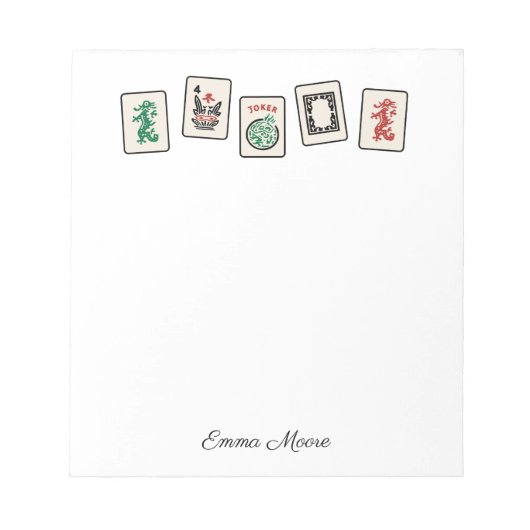 Maj Jongg-laptop Notitieblok (Voorkant)