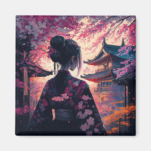 Maja Kirschblüten - Magnet (Voorkant)