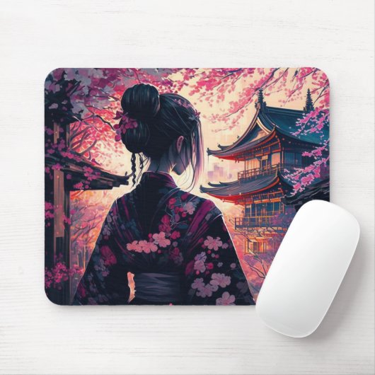 Maja Kirschblüten - Mousepad Muismat (Met muis)