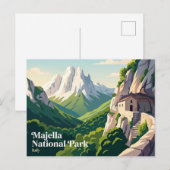 Majella Nationaal Park Italië Briefkaart (Voorkant / Achterkant)
