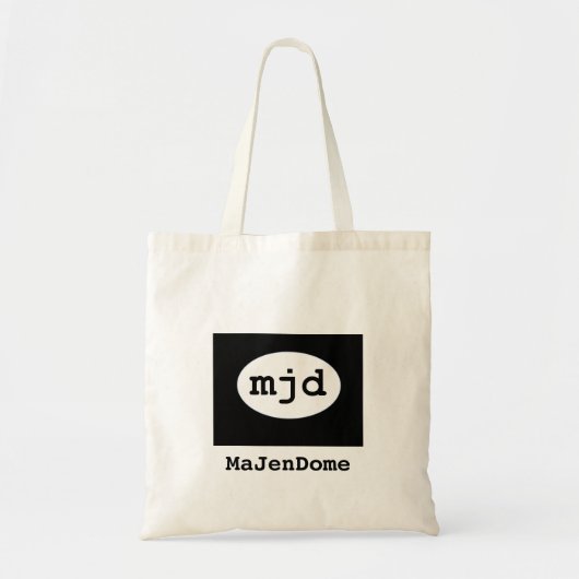 MaJenDome Canvas tas (Voorkant)