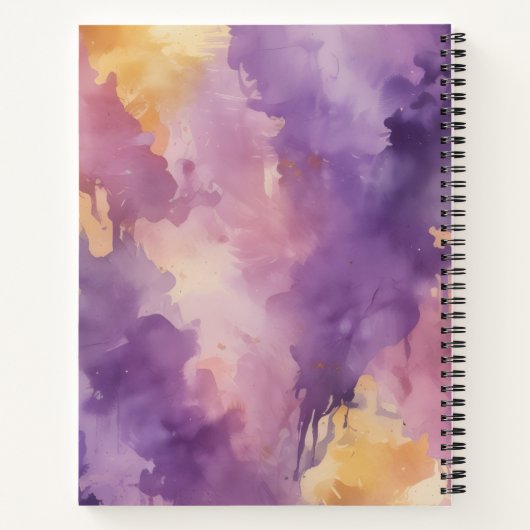 Majestad Púrpura Notitieboek (Achterkant)