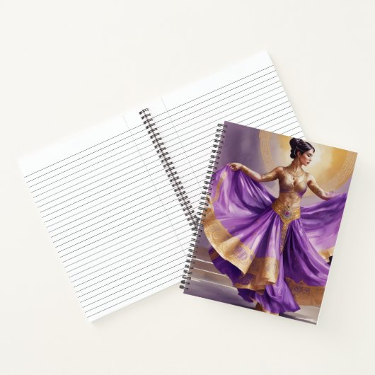 Majestad Púrpura Notitieboek (Binnen)