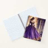 Majestad Violeta Notitieboek (Binnen)