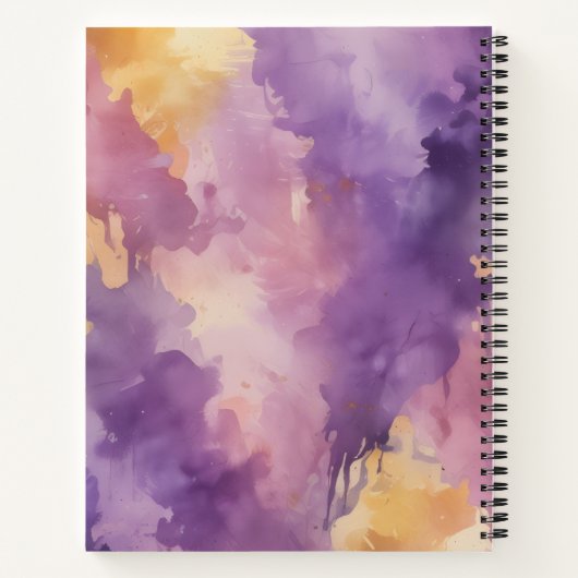 Majestad Violeta Notitieboek (Achterkant)