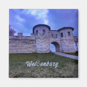 Majestätische Weissenburg Ein Premium Magnet (Voorkant)