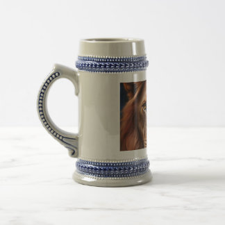 Majestätischer Löwe  Bierpul