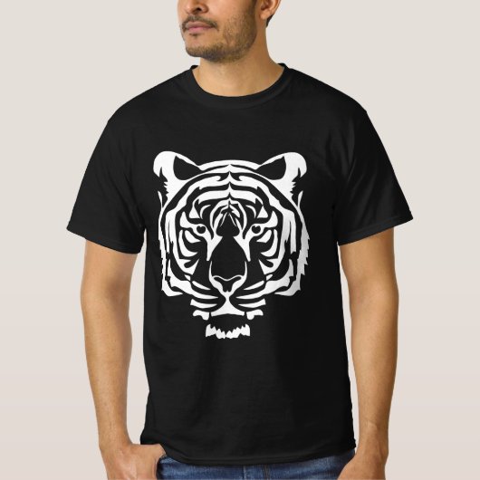 Majestätischer Tiger T-shirt (Voorkant)