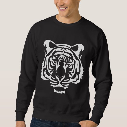 Majestätischer Tiger Trui (Voorkant)
