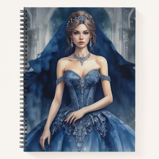 Majesté du Saphir Notitieboek (Voorkant)