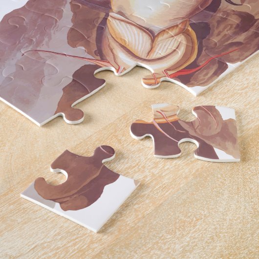 Majesteaaldadelaar, Audubon Majestic, met verse va Legpuzzel (Zijkant)