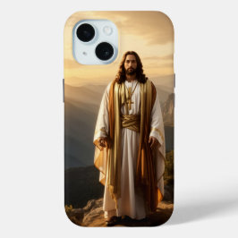 Majesteit bij zonsopgang Christelijk iPhone 15 Case