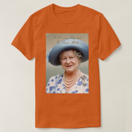 Majesteit! HM Queen Elizabeth The Queen T-shirt (Design voorkant)