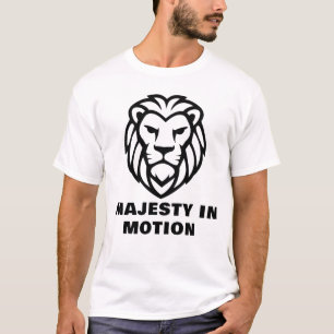 Majesteit in beweging t-shirt
