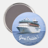Majesteit in Zee Gone Cruisin Magneet (Voorkant / Achterkant)
