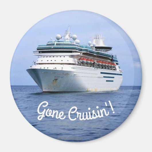 Majesteit in Zee Gone Cruisin Magneet (Voorkant)