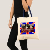Majesteit jubilee vlag koningin Elizabeth Tote Bag (Voorkant (product))