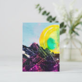 Majesteit (links) briefkaart (Staand voorkant)