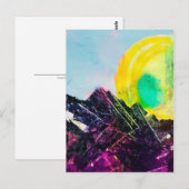 Majesteit (links) briefkaart (Voorkant / Achterkant)