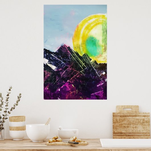 Majesteit (links) poster (Keuken)