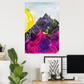 Majesteit (rechts) poster (Thuiskantoor)