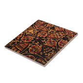 "Majesteit"-Tegel/Trivet Tegeltje (Zijkant)