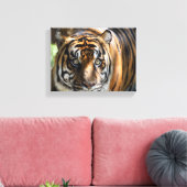 majesteit tijgergezicht canvas afdruk (Insitu (Woonkamer))