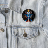 Majesteit van Arsencia Ronde Button 5,7 Cm (In situ)