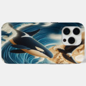 Majesteit van de Diepe Case-Mate iPhone Case (Achterkant (horizontaal))