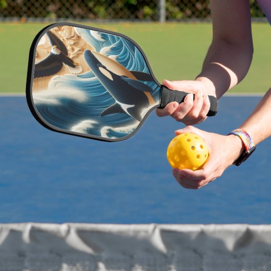 Majesteit van de Diepe Pickleball Paddle (Insitu)