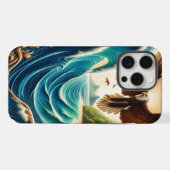 Majesteit van de hemel iPhone hoesje (Achterkant horizontaal)