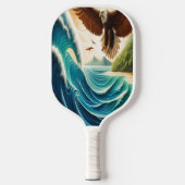 Majesteit van de hemel pickleball paddle (Voorkant)