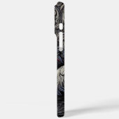 Majesteit van de nacht: witte wolf Case-Mate iPhone case (Achterkant / Links)