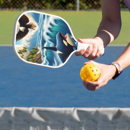 Majesteit van de Oceaan Pickleball Paddle (Insitu)