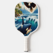 Majesteit van de Oceaan Pickleball Paddle (Achterkant)