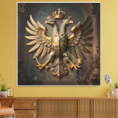 Majesteit van de Witte Steen Canvas Afdruk (Insitu (Woonkamer))